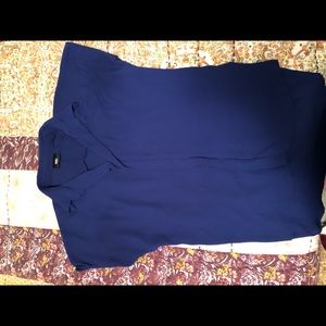 Navy blue blouse